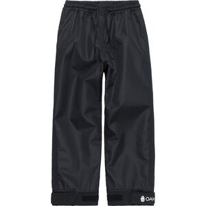 NWT New OAKI Black Kid's Trail Rain Pants Waterproof Forest School Gear Waldorf